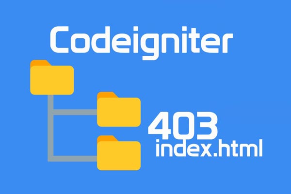 Fungsi index.html pada Folder Codeigniter